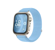 Huawei Fit 4 Braid Kordon - Açık Mavi