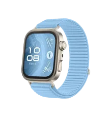Huawei Fit 4 Braid Kordon - Açık Mavi