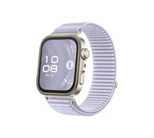 Huawei Fit 4 Braid Kordon - Lila