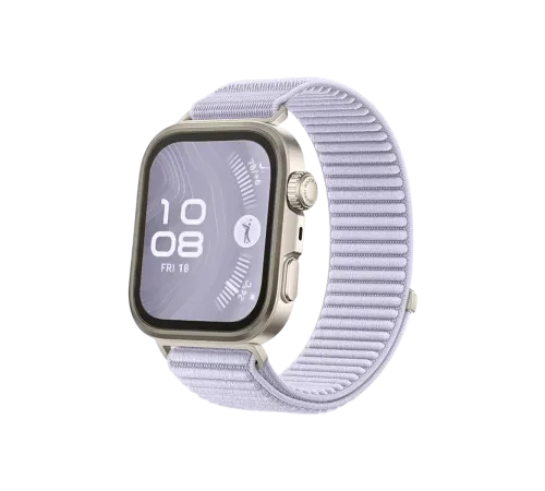 Huawei Fit 4 Braid Kordon - Lila