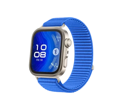 Huawei Fit 4 Braid Kordon - Mavi