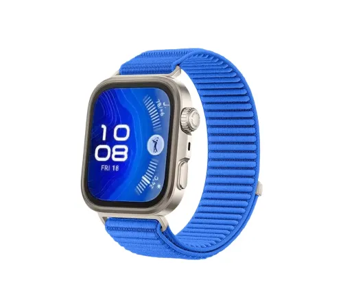 Huawei Fit 4 Braid Kordon - Mavi