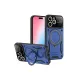 Apple iPhone 15 Pro Joy Lens Standlı Kapak - Lacivert