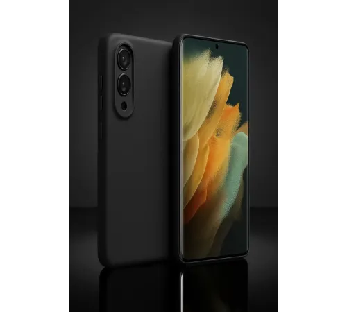 Samsung Galaxy S25 Edge First Silikon - Koyu Yeşil