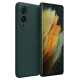 Samsung Galaxy S25 Edge First Silikon - Koyu Yeşil