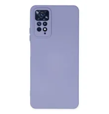 Xiaomi Redmi Note 11 Pro Kılıf Nano içi Kadife Silikon - Lila