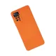 Xiaomi Redmi Note 11 Pro Kılıf Nano içi Kadife Silikon - Turuncu
