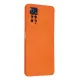 Xiaomi Redmi Note 11 Pro Kılıf Nano içi Kadife Silikon - Turuncu