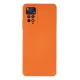 Xiaomi Redmi Note 11 Pro Kılıf Nano içi Kadife Silikon - Turuncu