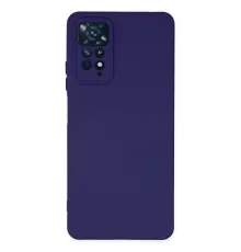 Xiaomi Redmi Note 11 Pro Kılıf Nano içi Kadife Silikon - Mor