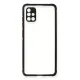 Samsung Galaxy A71 Kılıf Miami Şeffaf Silikon - Siyah