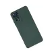 Xiaomi Redmi Note 11 Pro Kılıf Nano içi Kadife Silikon - Koyu Yeşil