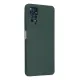 Xiaomi Redmi Note 11 Pro Kılıf Nano içi Kadife Silikon - Koyu Yeşil