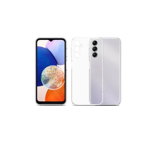 Samsung Galaxy A14 4G Kılıf Lüx Şeffaf Silikon
