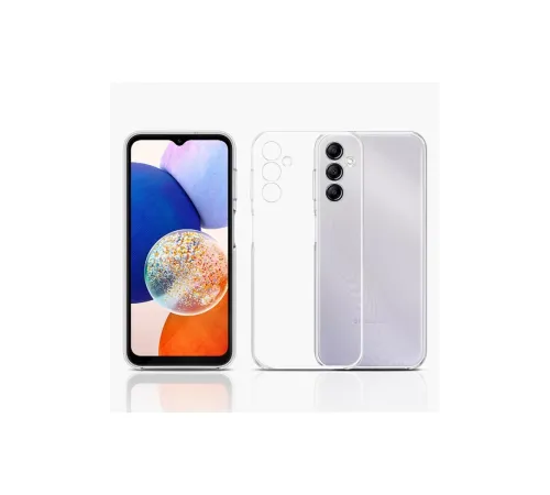 Samsung Galaxy A14 4G Kılıf Lüx Şeffaf Silikon