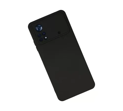 Xiaomi Poco X4 Pro 5G Kılıf Nano içi Kadife Silikon - Siyah