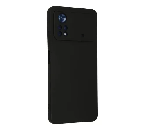 Xiaomi Poco X4 Pro 5G Kılıf Nano içi Kadife Silikon - Siyah