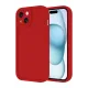 Apple iPhone 14 Kılıf Viera Silikon - Kırmızı