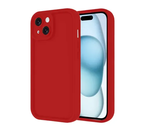 Apple iPhone 14 Kılıf Viera Silikon - Kırmızı
