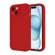 Apple iPhone 14 Kılıf Viera Silikon - Kırmızı