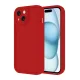 Apple iPhone 14 Kılıf Viera Silikon - Kırmızı