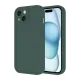 Apple iPhone 14 Kılıf Viera Silikon - Koyu Yeşil