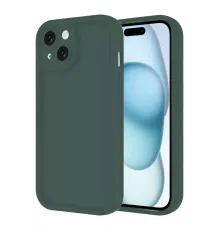 Apple iPhone 14 Kılıf Viera Silikon - Koyu Yeşil