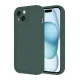 Apple iPhone 14 Kılıf Viera Silikon - Koyu Yeşil