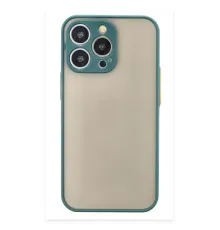 Apple iPhone 15 Pro Max Kılıf Montreal Silikon Kapak - Yeşil