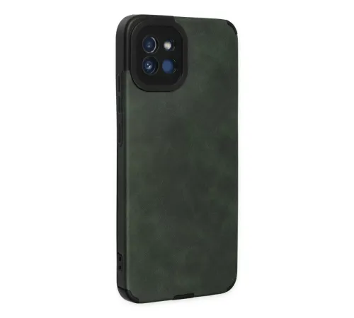Samsung Galaxy A03 Kılıf Loop Deri Silikon - Yeşil