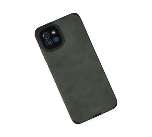 Samsung Galaxy A03 Kılıf Loop Deri Silikon - Yeşil