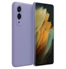Samsung Galaxy S25 Edge First Silikon - Lila