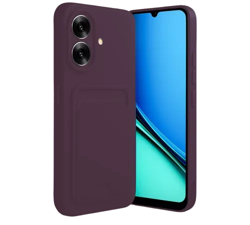 Realme Note 60 Kelvin Kartvizitli Silikon - Derin Mor