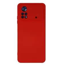 Xiaomi Poco X4 Pro 5G Kılıf Nano içi Kadife Silikon - Kırmızı