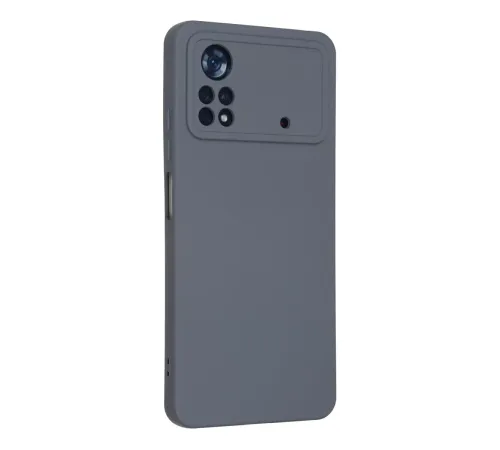 Xiaomi Poco X4 Pro 5G Kılıf Nano içi Kadife Silikon - Gri