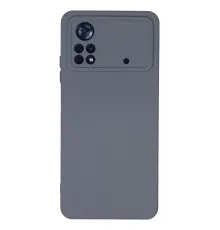 Xiaomi Poco X4 Pro 5G Kılıf Nano içi Kadife Silikon - Gri