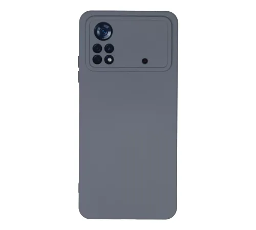 Xiaomi Poco X4 Pro 5G Kılıf Nano içi Kadife Silikon - Gri