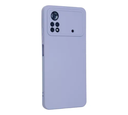 Xiaomi Poco X4 Pro 5G Kılıf Nano içi Kadife Silikon - Lila