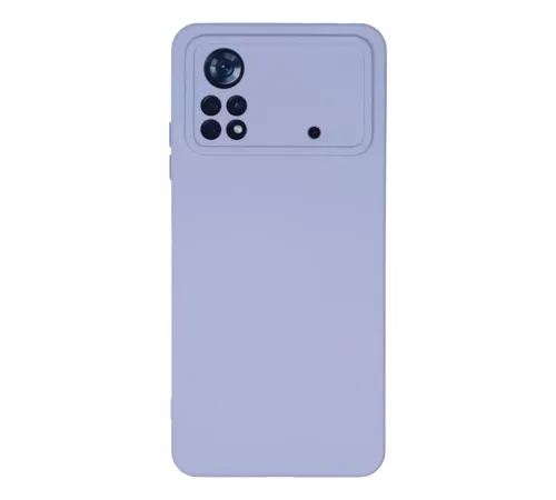 Xiaomi Poco X4 Pro 5G Kılıf Nano içi Kadife Silikon - Lila