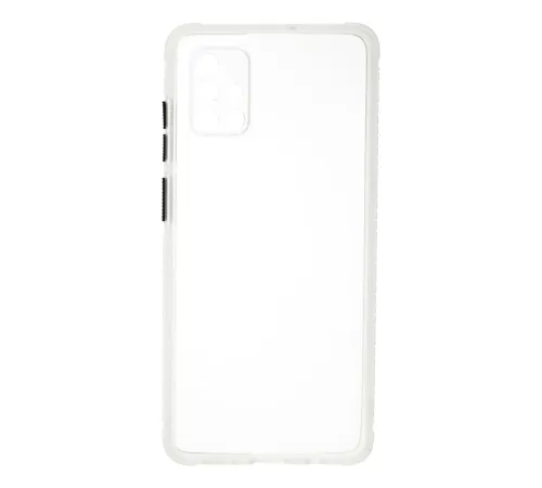 Samsung Galaxy A71 Kılıf Miami Şeffaf Silikon - Şeffaf