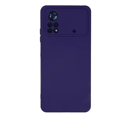 Xiaomi Poco X4 Pro 5G Kılıf Nano içi Kadife Silikon - Mor