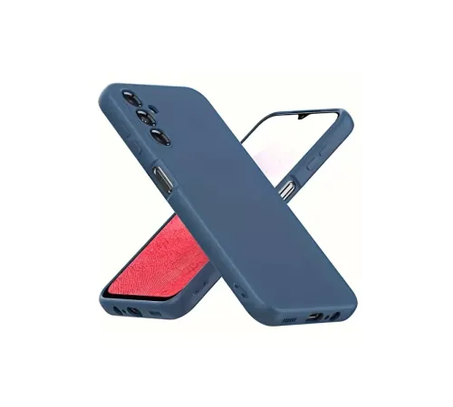 Samsung Galaxy A34 5G Kılıf First Silikon - Lacivert