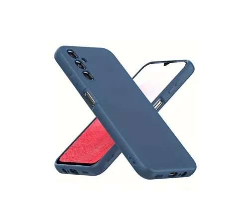 Samsung Galaxy A34 5G Kılıf First Silikon - Lacivert