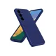 Samsung Galaxy A36 Kılıf Nano içi Kadife Silikon - Lacivert