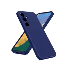 Samsung Galaxy A36 Kılıf Nano içi Kadife Silikon - Lacivert