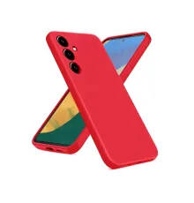 Samsung Galaxy A36 Kılıf Nano içi Kadife Silikon - Kırmızı