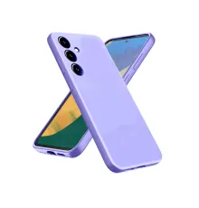 Samsung Galaxy A36 Kılıf Nano içi Kadife Silikon - Lila
