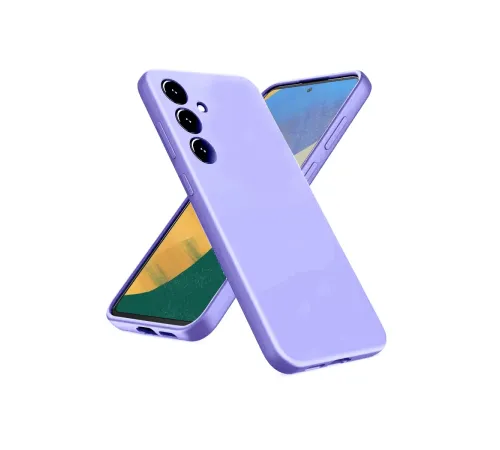 Samsung Galaxy A36 Kılıf Nano içi Kadife Silikon - Lila