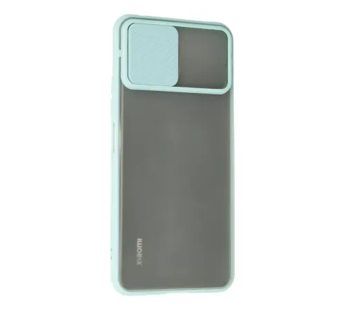 Xiaomi Mİ 11 Lite Kılıf Palm Buzlu Kamera Sürgülü Silikon - Turkuaz