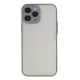 Apple iPhone 15 Pro Max Kılıf Montreal Silikon Kapak - Gri